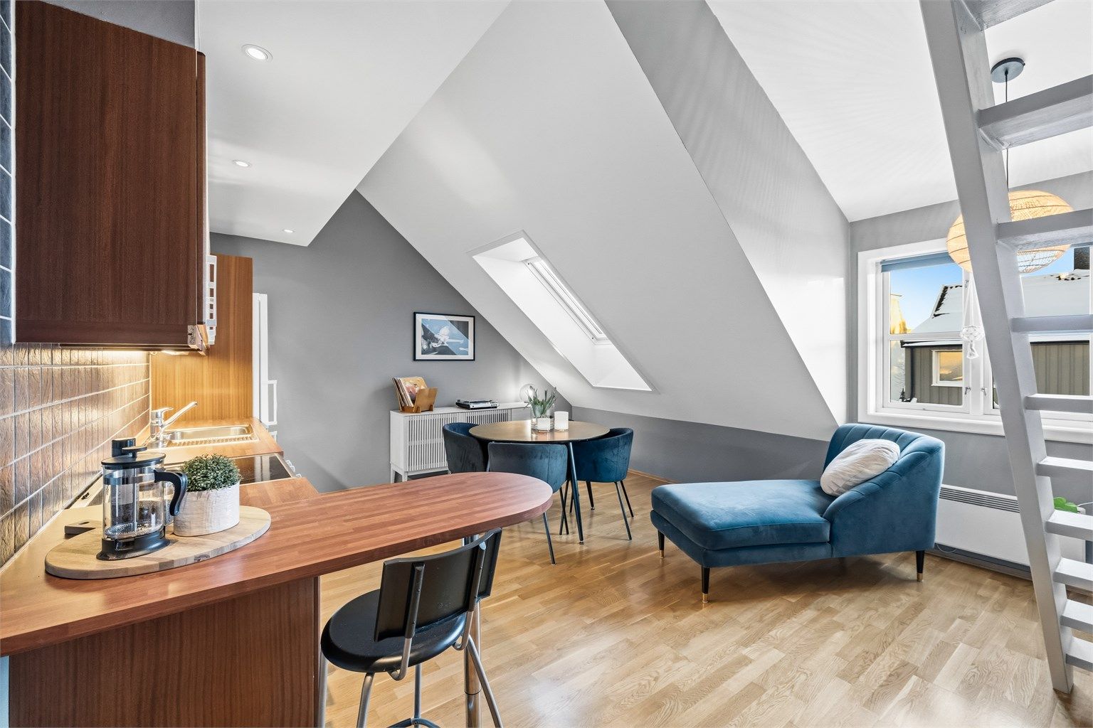 Stue og kjøkkenløsning