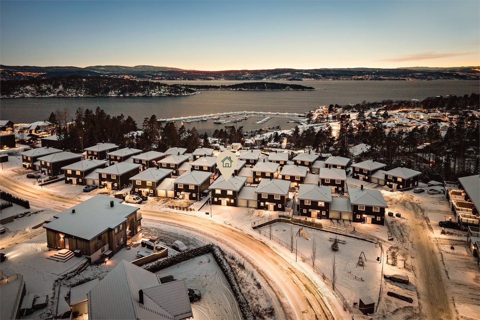 Strandlia er et svært barnevennlige område, kun et steinkast fra Oslofjorden