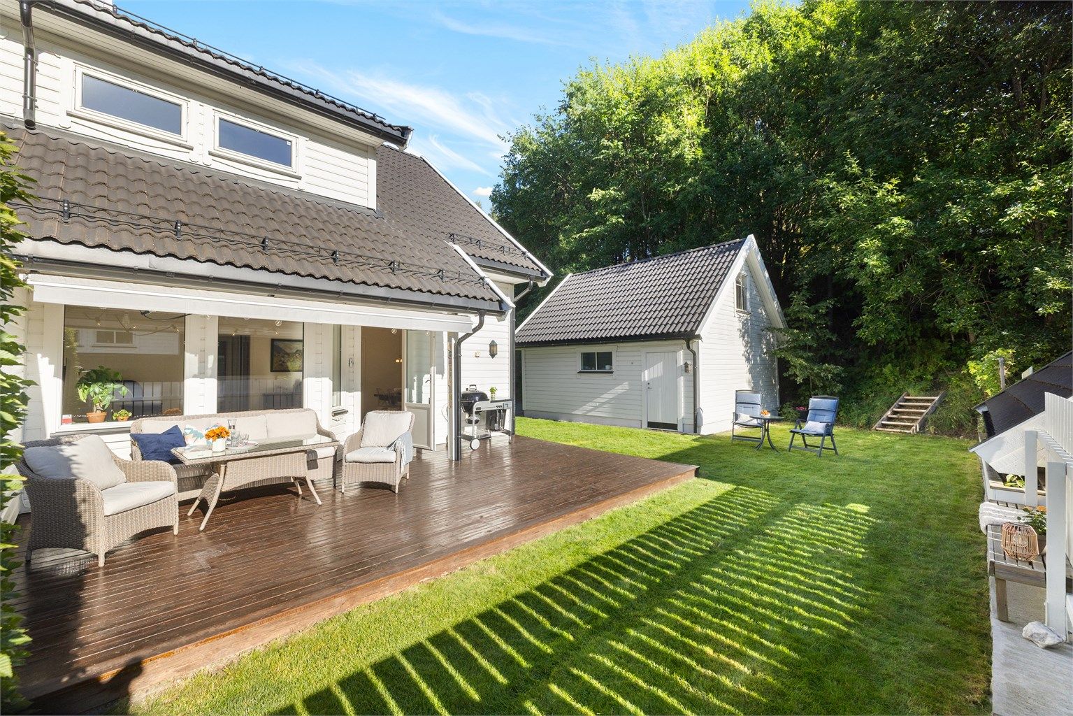 Usjenert og tett på naturen.