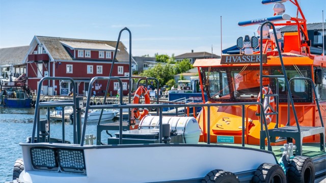 Det er flere hyggelige sesongåpne restauranter på Hvasser