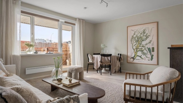 Nora Rørvik Larsen v/ Krogsveen ønsker velkommen til Agmund Bolts Vei 1!