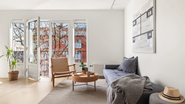 Velkommen til Hansteens gate 20! Praktisk leilighet med fransk balkong og kort gangavstand til sentrum.