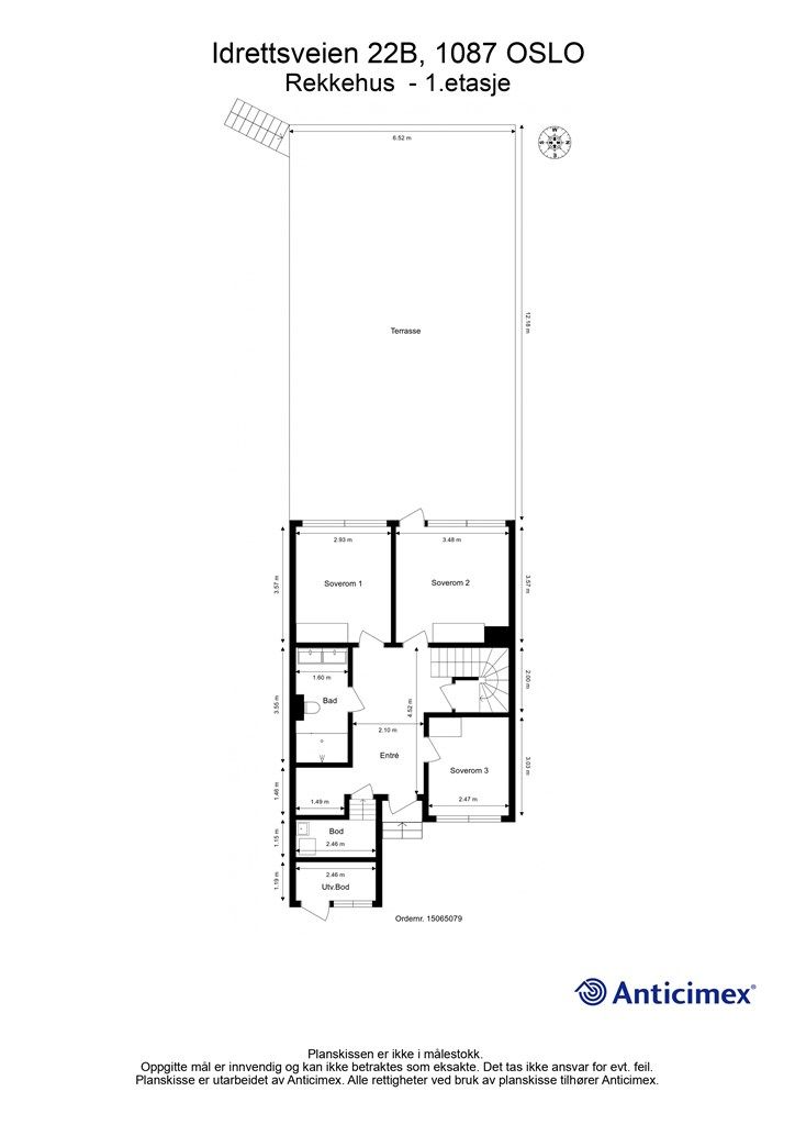 Plantegning - 1.etasje