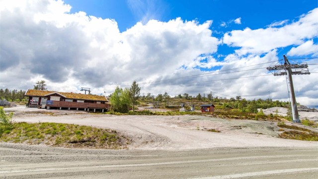 Utsikten kafé er like i nærheten av hytten