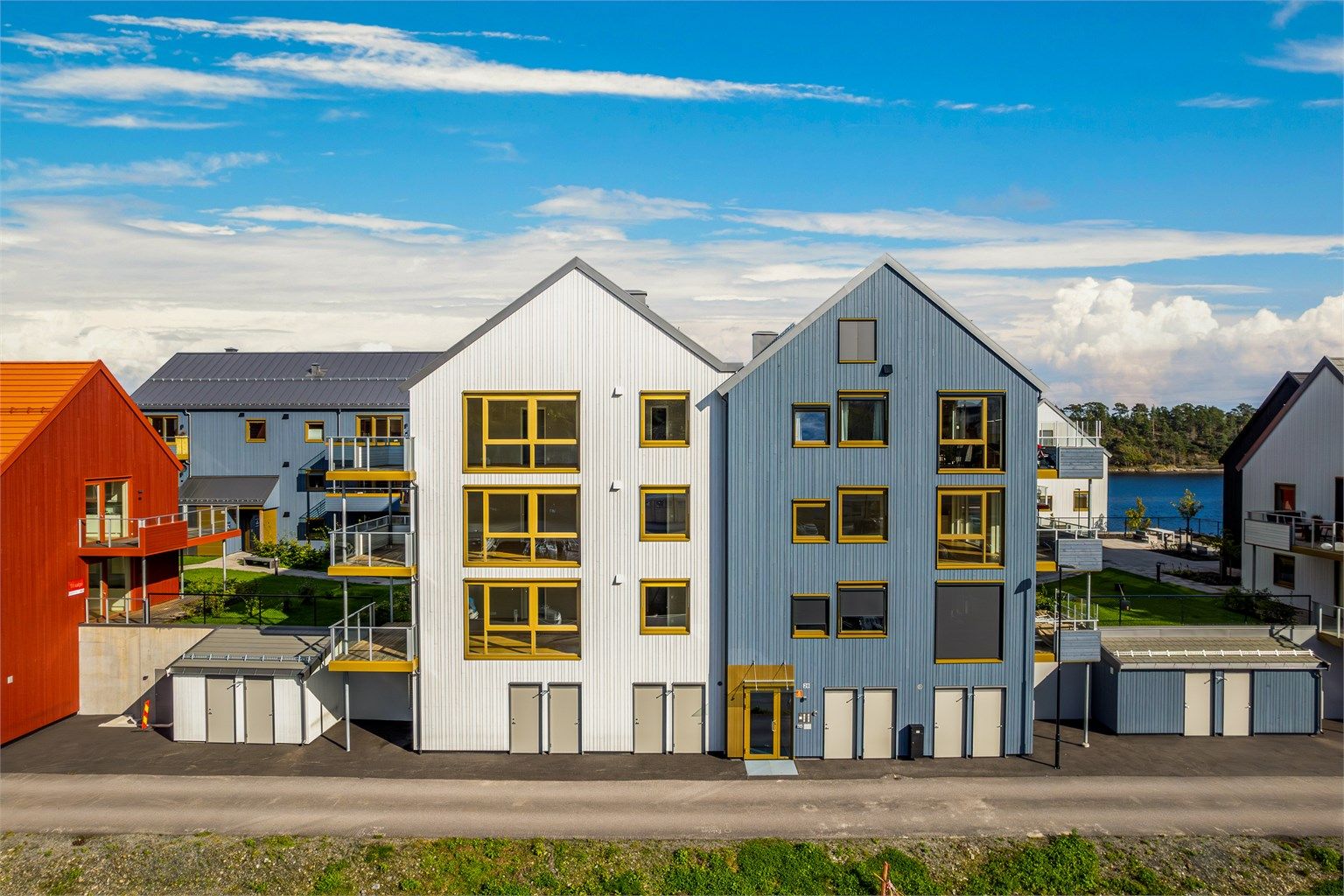 Enkel tilgang til bod på gateplan. 