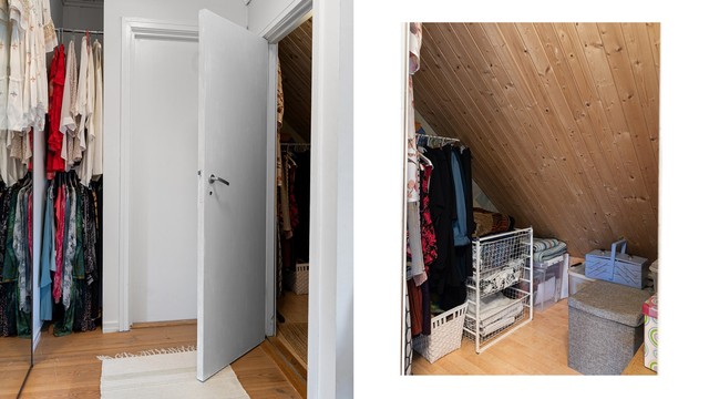 Her er det godt med plass til ekstra oppbevaring og mulighet for å bygge egne løsninger som utnytter plassen optimalt.