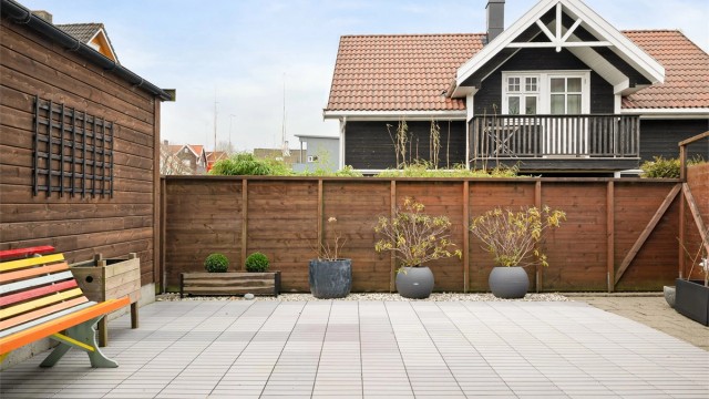 Terrassen disponeres av denne seksjonen.