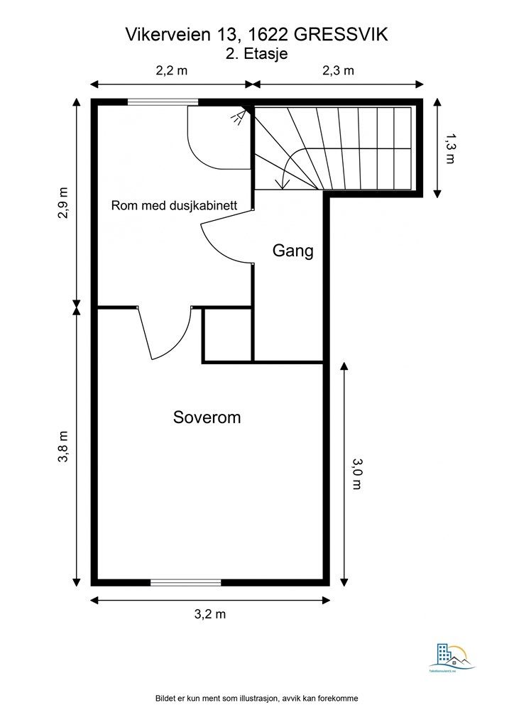 Floorplan letterhead - Vikerveien 13, 1622 GRESSVIK - 2. Etasje - 2D Floor Plan.jpg