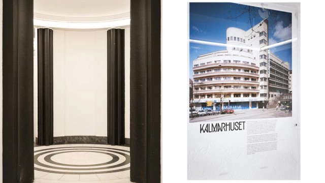 Kalmarhuset presenterer et av Bergens flotteste eksempler på funksjonalisme og er et av arkitekt Leif Grungs viktigste arbeider