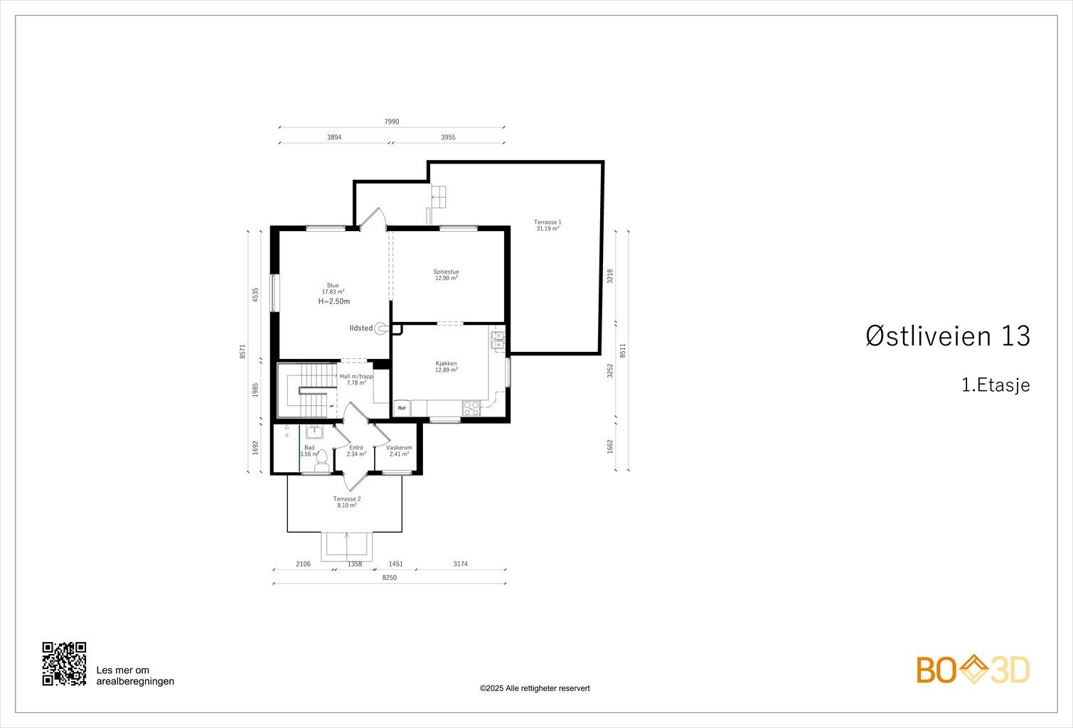 Plantegning - 1. etasje