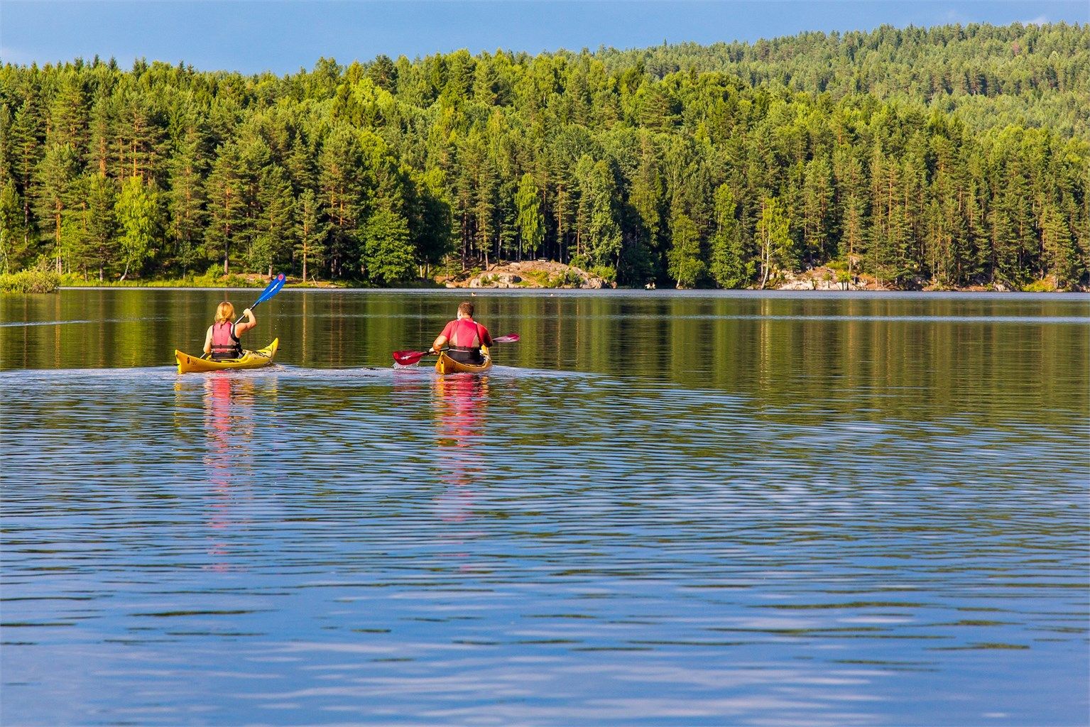 Frister det med en padletur på Nøklevann?