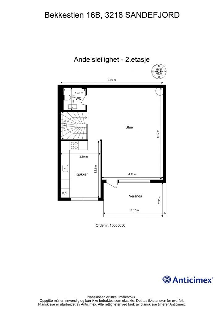 Plantegning 2.etasje