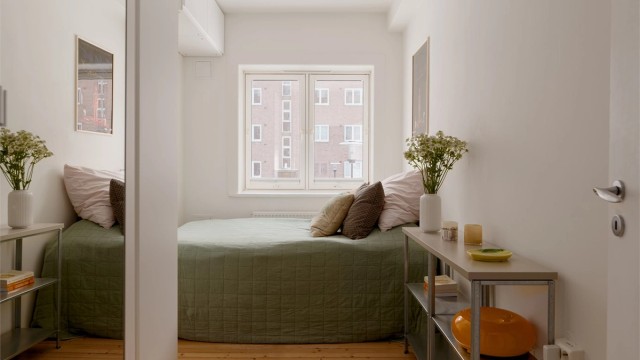 Leilighetens andre soverom er også av god størrelse og egner seg ypperlig som barnerom, gjesterom eller kontor.