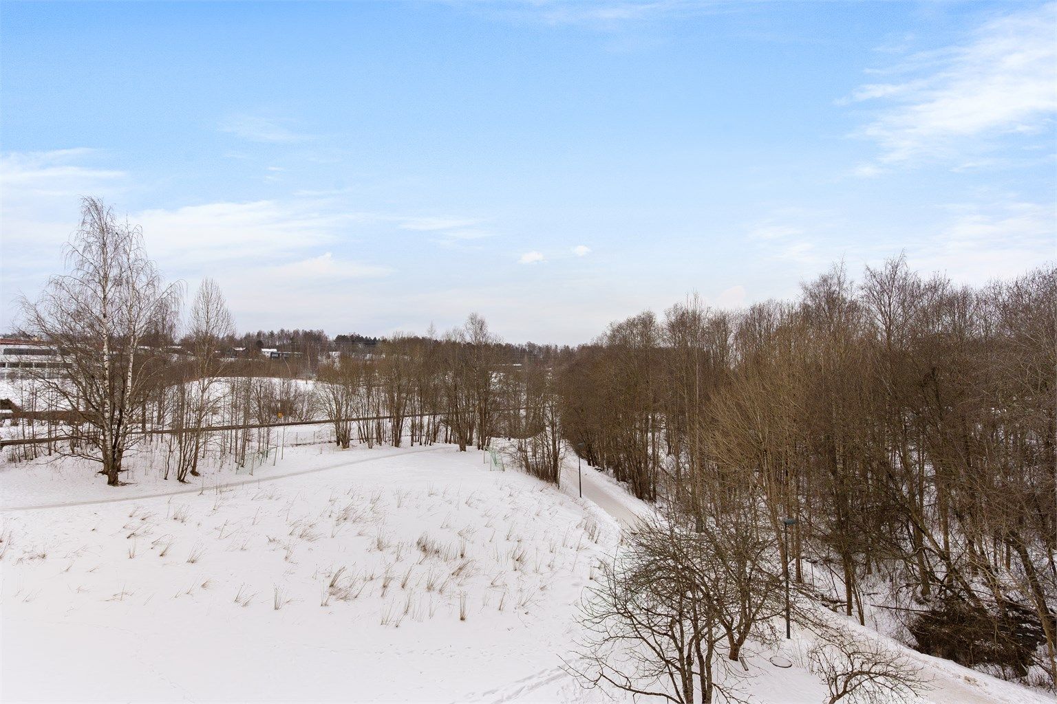Leiligheten har ingen gjenboere og uhindret utsyn