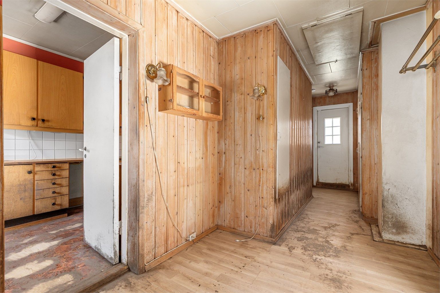 Boligen har behov for fullstendig renovering 