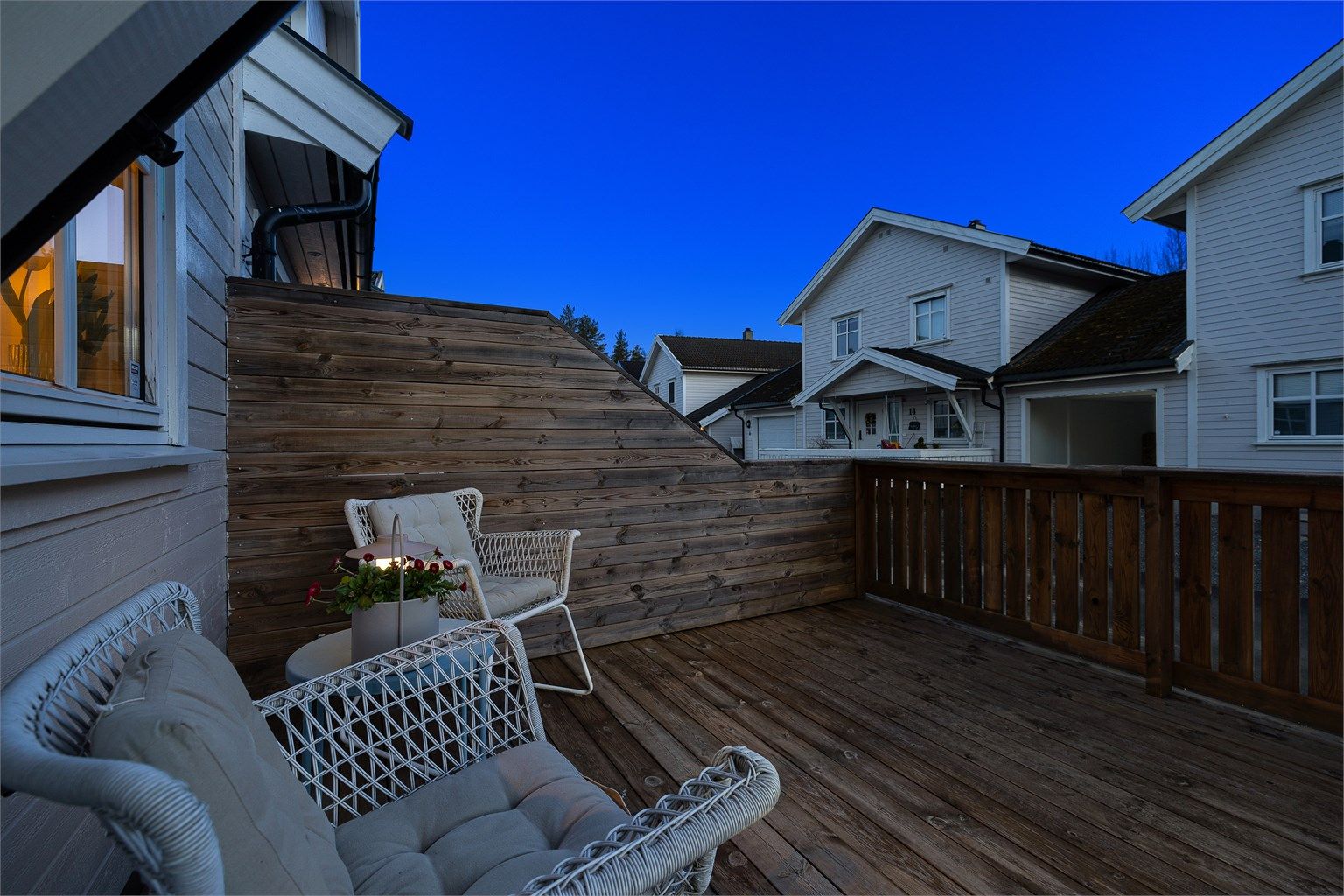 Terrasse inngangsparti