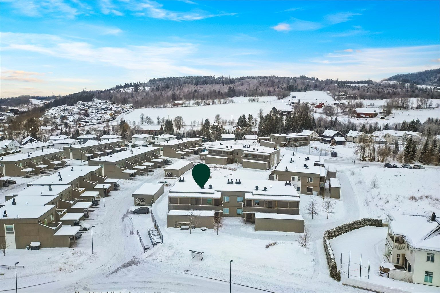 Svært barnevennlig beliggenhet i rolige omgivelser. Kort vei til suverene turområder! Foto: Haiman Askari/Knipzet AS