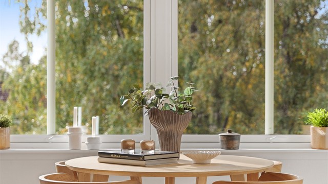 Fyring og varmtvann samt tv/internett (grunnpakke) er inkludert i felleskostnadene