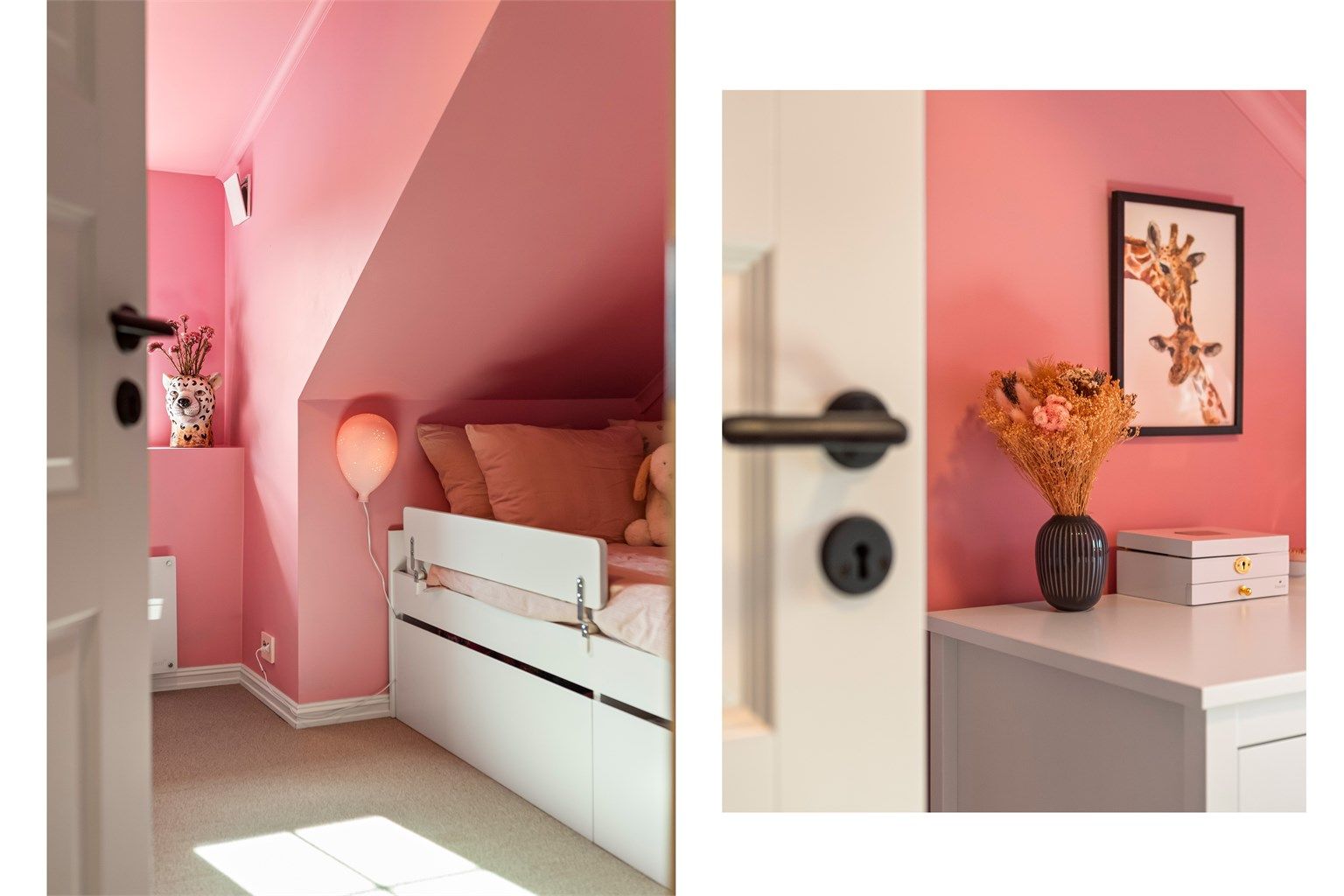 Et hyggelig rom som passer godt som barnerom eller kontor.