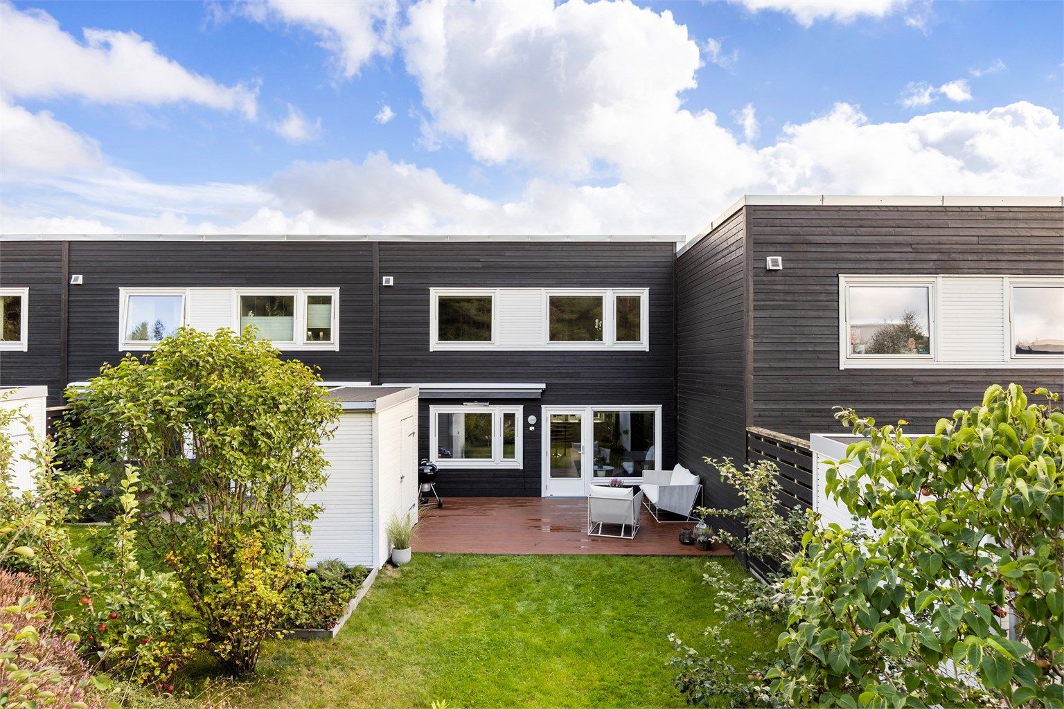 Fint rekkehus tilknyttet Hagebyen Driftsforening