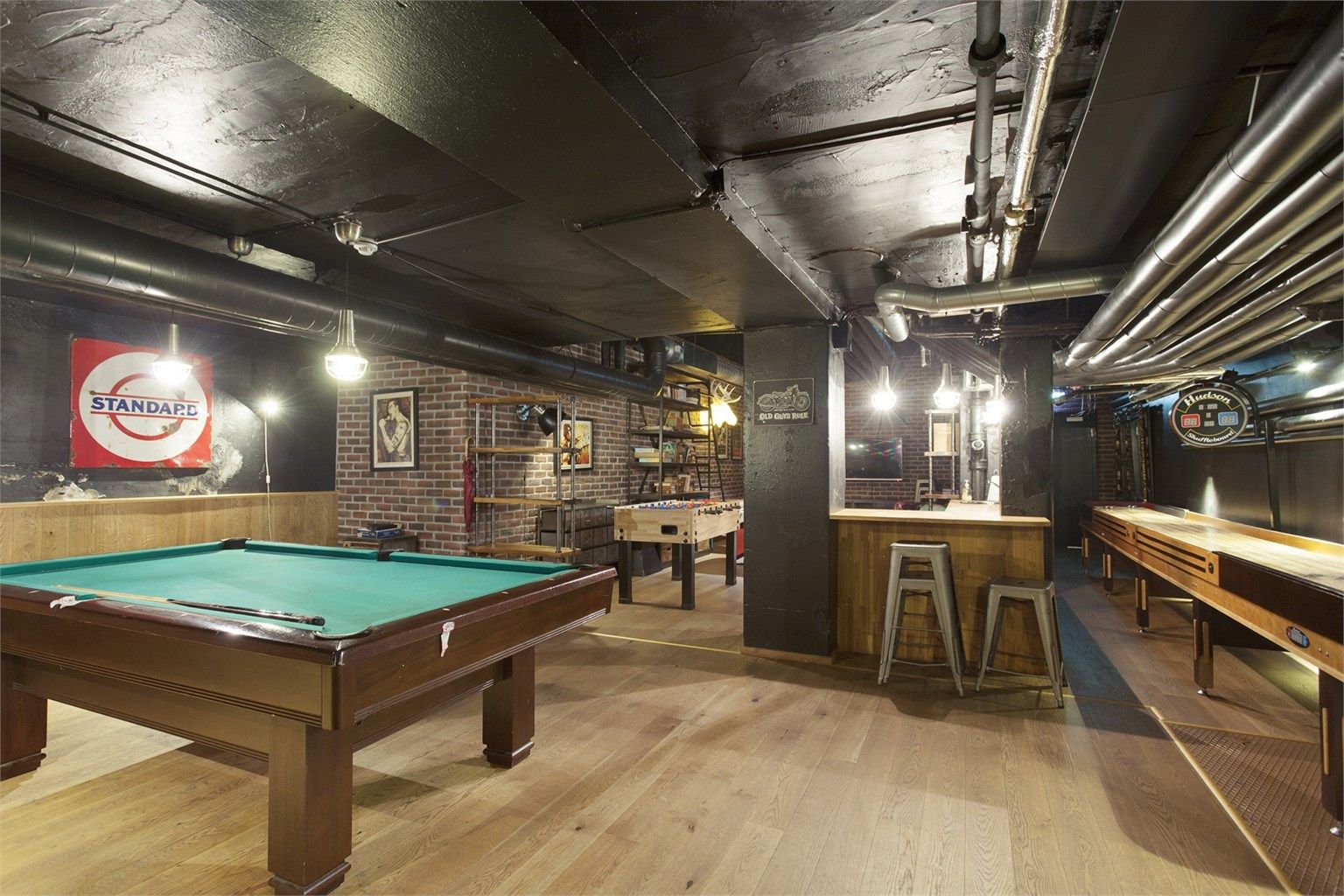 Sameiet har et stilig gamingroom som du som beboer kan booke for sammenkomster