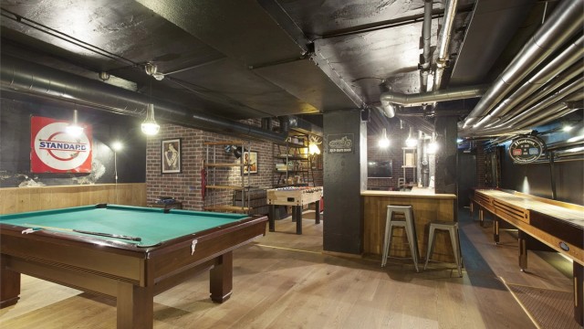 Sameiet har et stilig gamingroom som du som beboer kan booke for sammenkomster