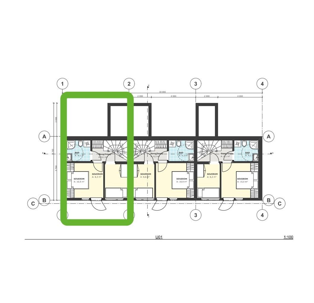 Plantegning - Underetasje.