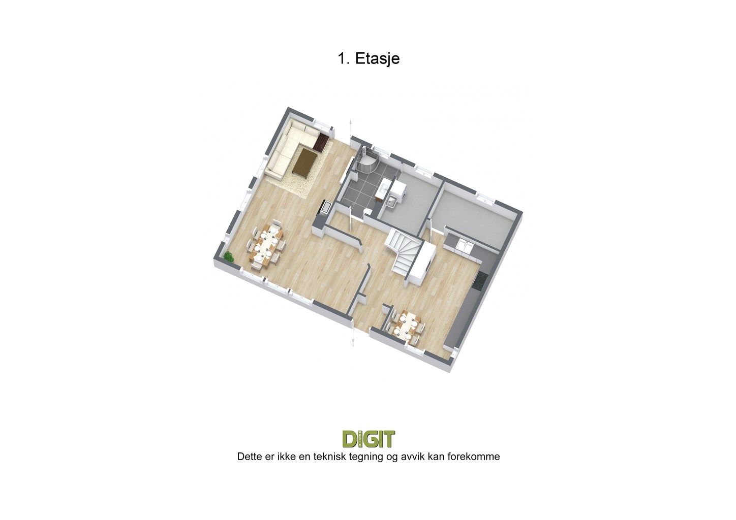 Utsiktsveien 29a - 3D - 1 etg.