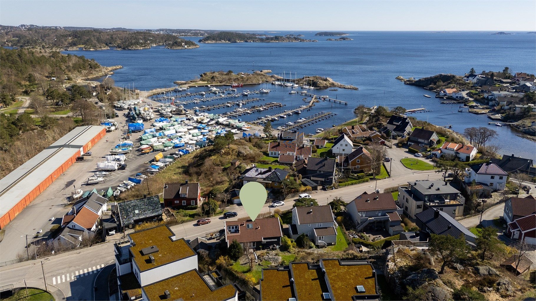 Velkommen til Teglverksveien 21, en flott del av to-mannsbolig med nydelig utsiktsforhold