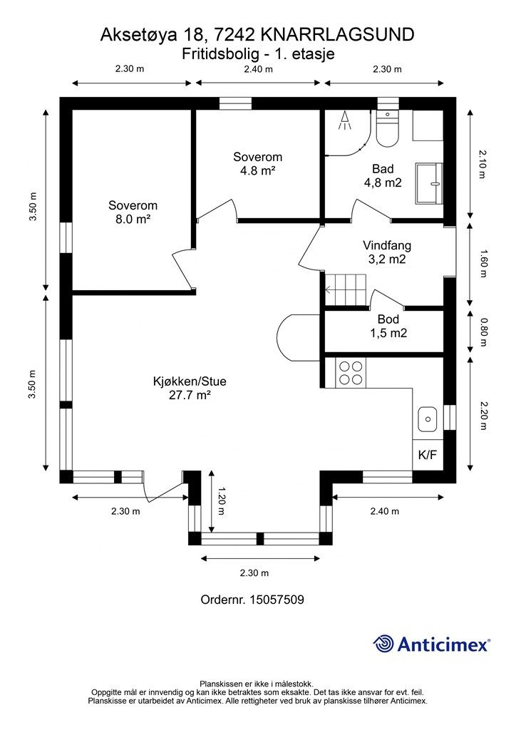 Planskisse hovedplan