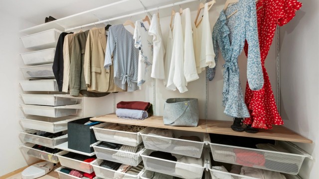 Hovedsoverommet har tilgang på en praktisk walk-in garderobe på 4 kvm med gode lagringsmuligheter.