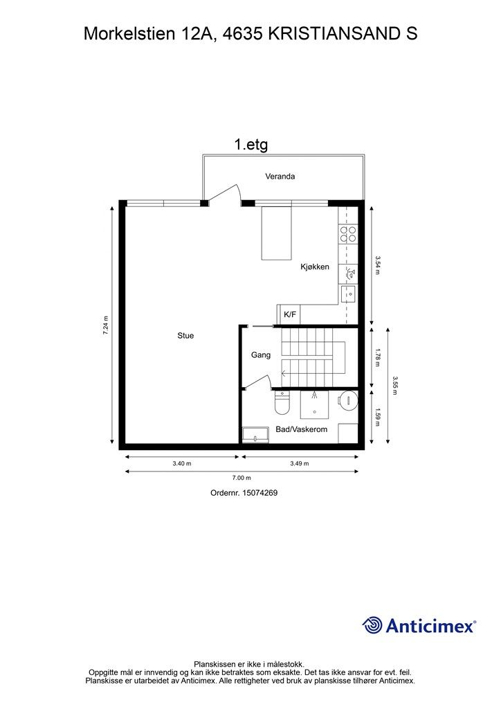 Plantegning 1.etasje