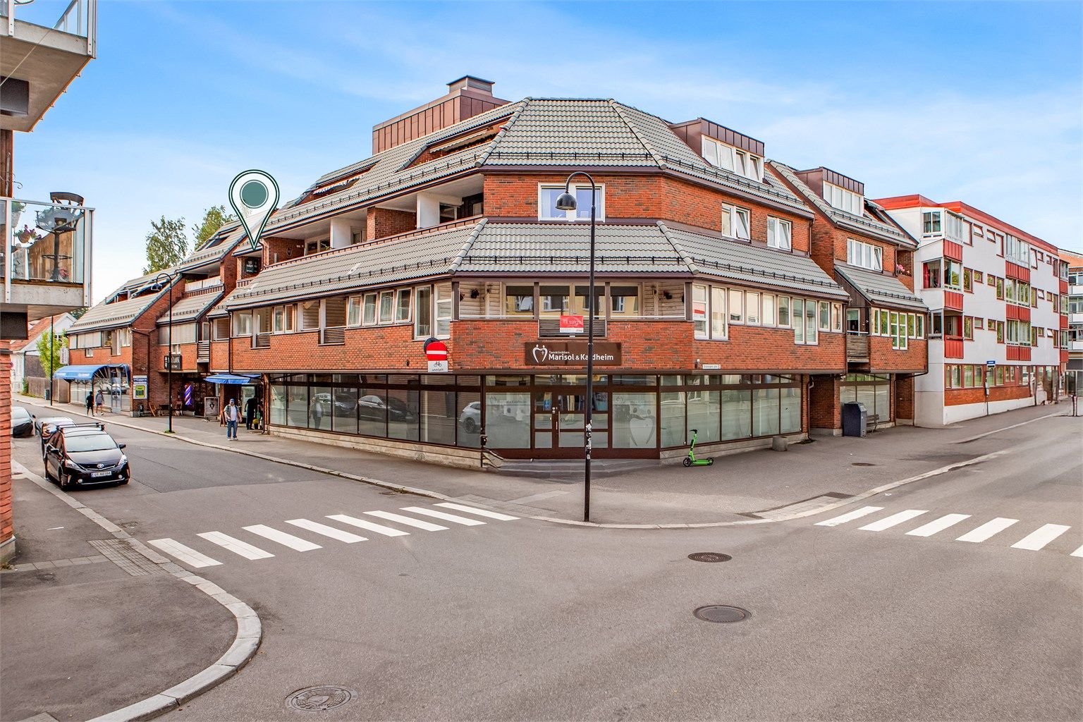 Populært beliggende selveierleilighet som er praktisk innredet med alt på en flate