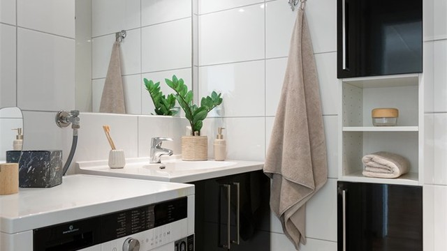 Opplegg for vaskemaskin