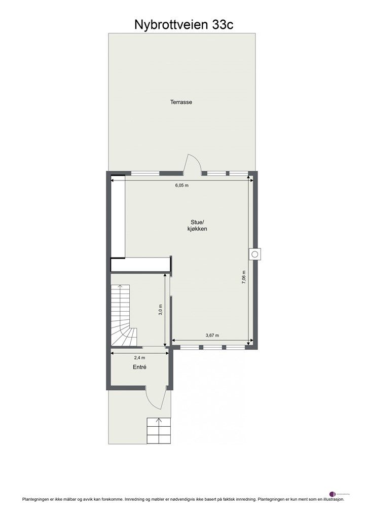 Plantegning 1. etasje