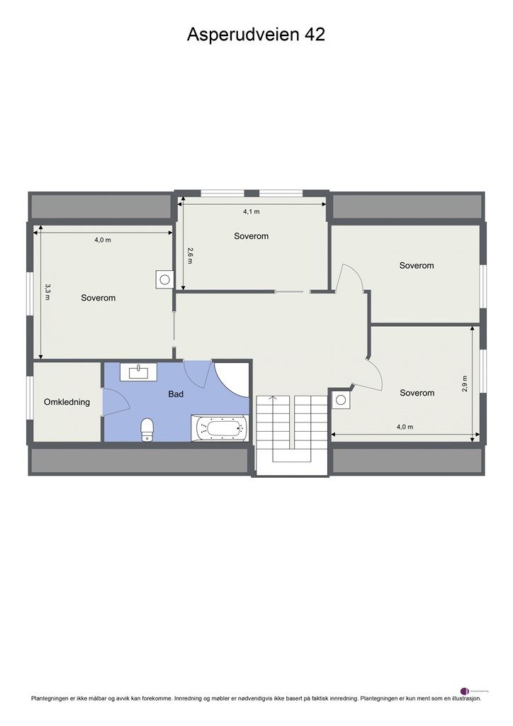 Plantegning 2. etasje