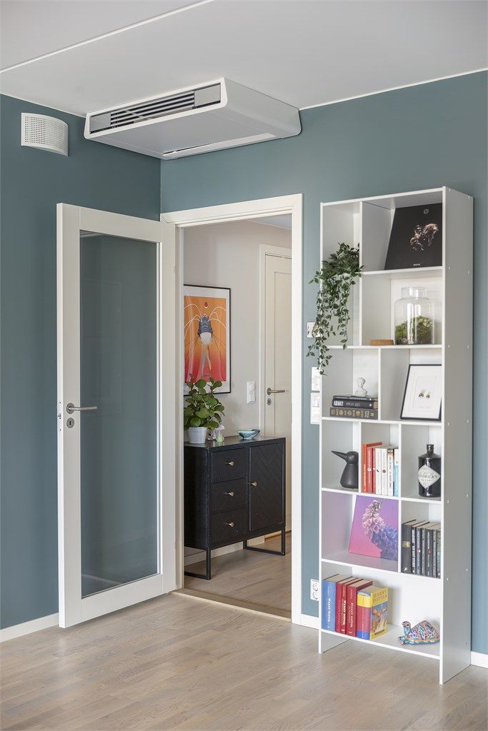 Balansert ventilasjon med varmegjenvinning sikrer et sunt og behagelig inneklima.