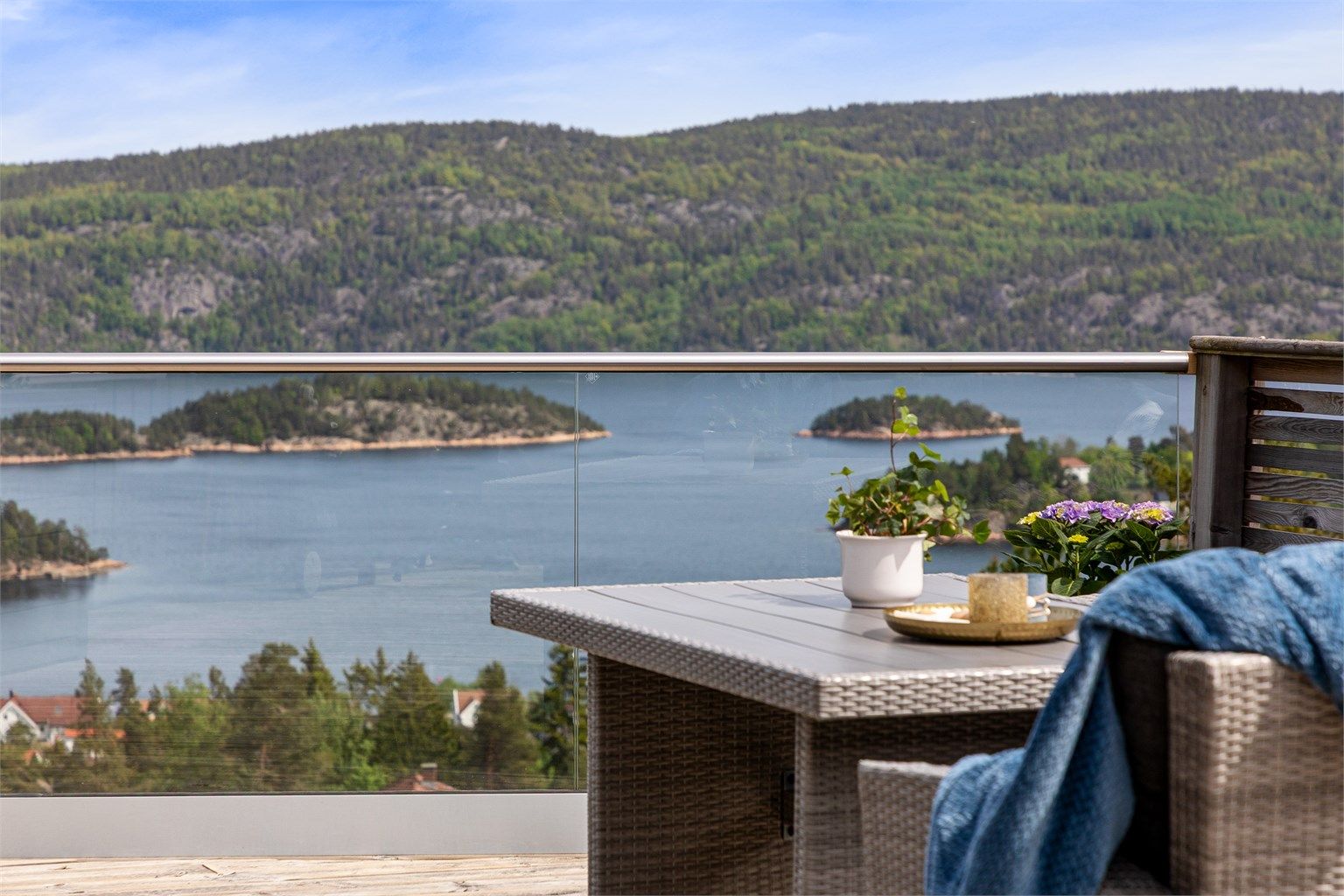 Sett deg ned og nyt utsikten 