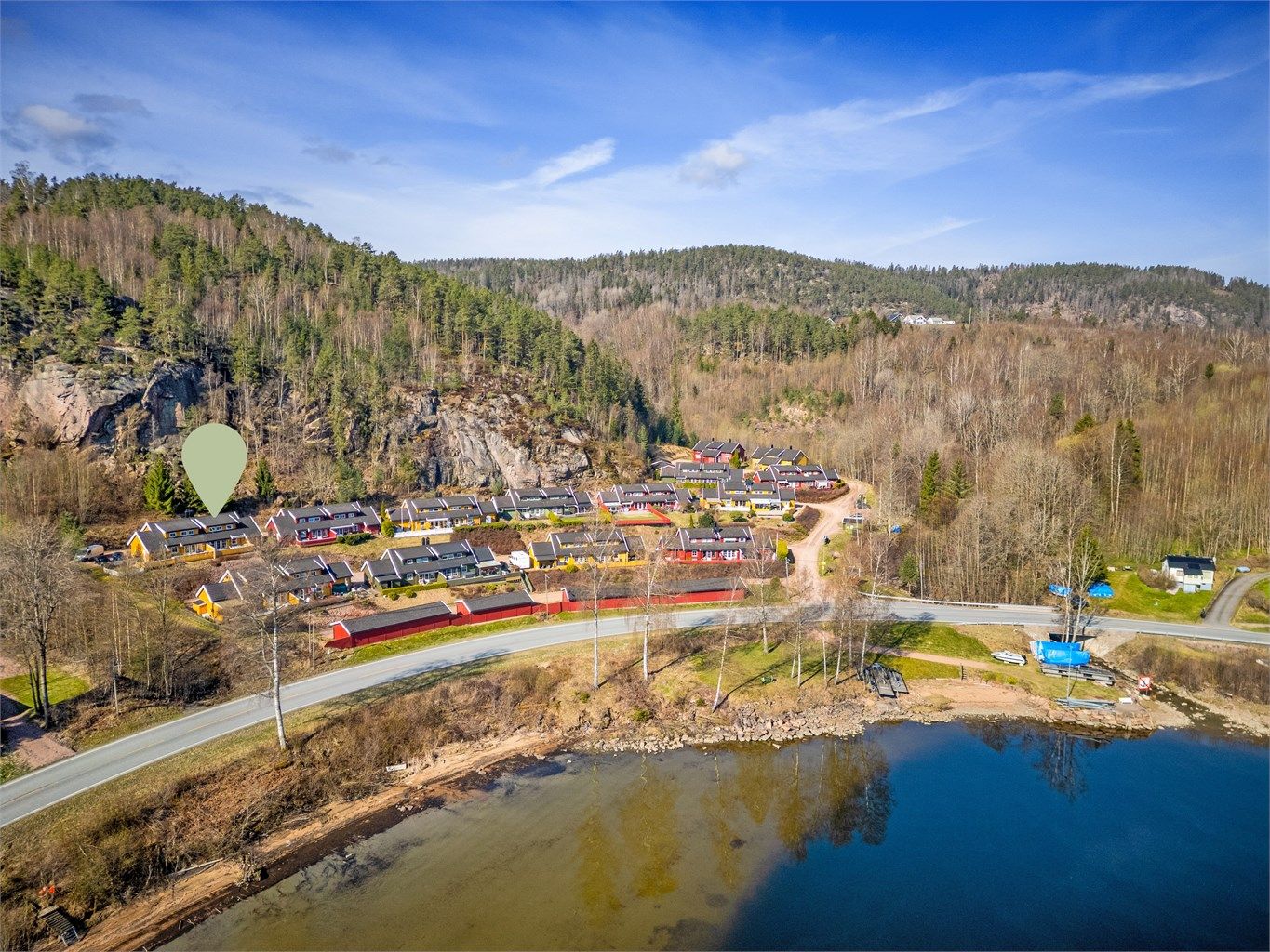 Området er veletablert og det er et godt naboskap på feltet. 
Foto: Ole Thorgeir Solheim Thoresen