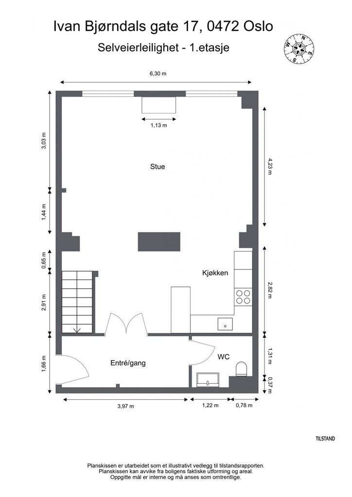 Plantegning 1. etasje