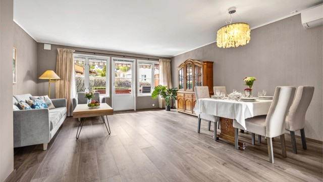 Innbydende og praktisk seniorbolig med aldersgrense 58 år - Fotograf: Stine Prøitz Jørgensen.
