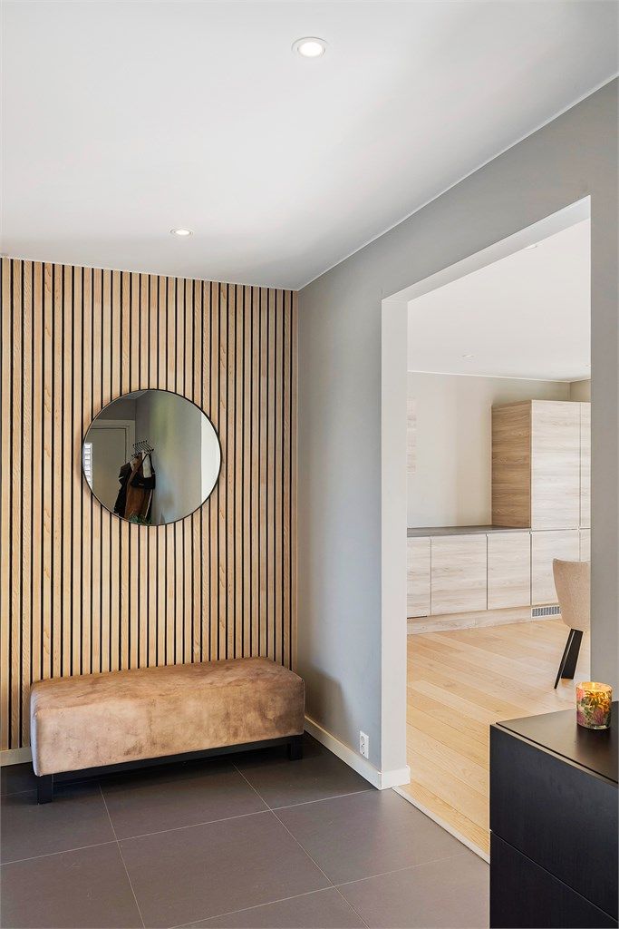 Entré med gulvvarme. Foto: Christian Thorsby