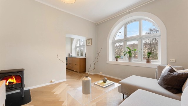 Velkommen til Ole Bulls gate 45. En meget delikat og romslig 1-roms leilighet på Torshov med svært god planløsning