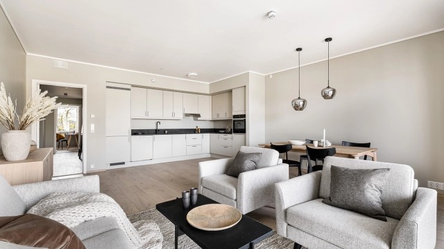 Leilighet 401 i Skarmyrakvartalet bygg A formidles av Krogsveen.