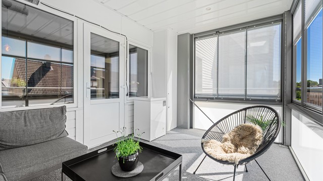 Det er også muligheter for å åpne opp øvre del av inglassingen for litt gjennomtrekk.