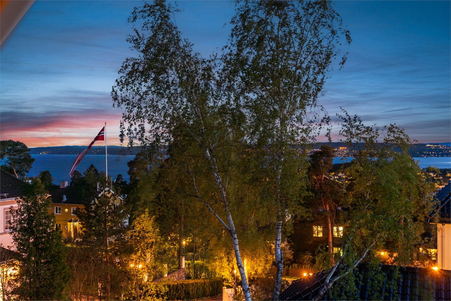 Utsikt fra loftsetasjen