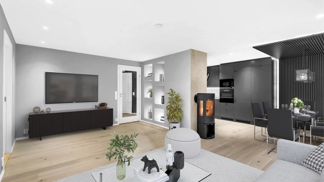 Velkommen til Åses vei 71 - Presenteres av Eiendomsmegler Sarvajuthan v/Krogsveen!
(Virtuell styling på bilde)