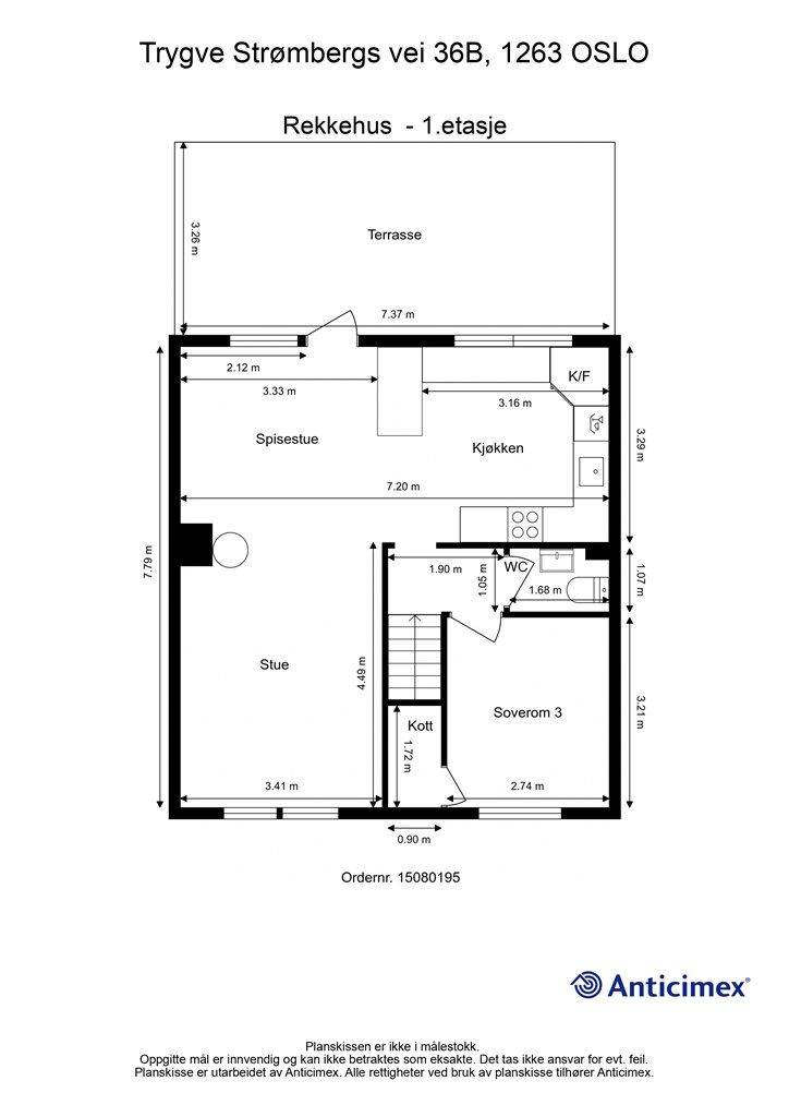 Plantegning 2. etasje