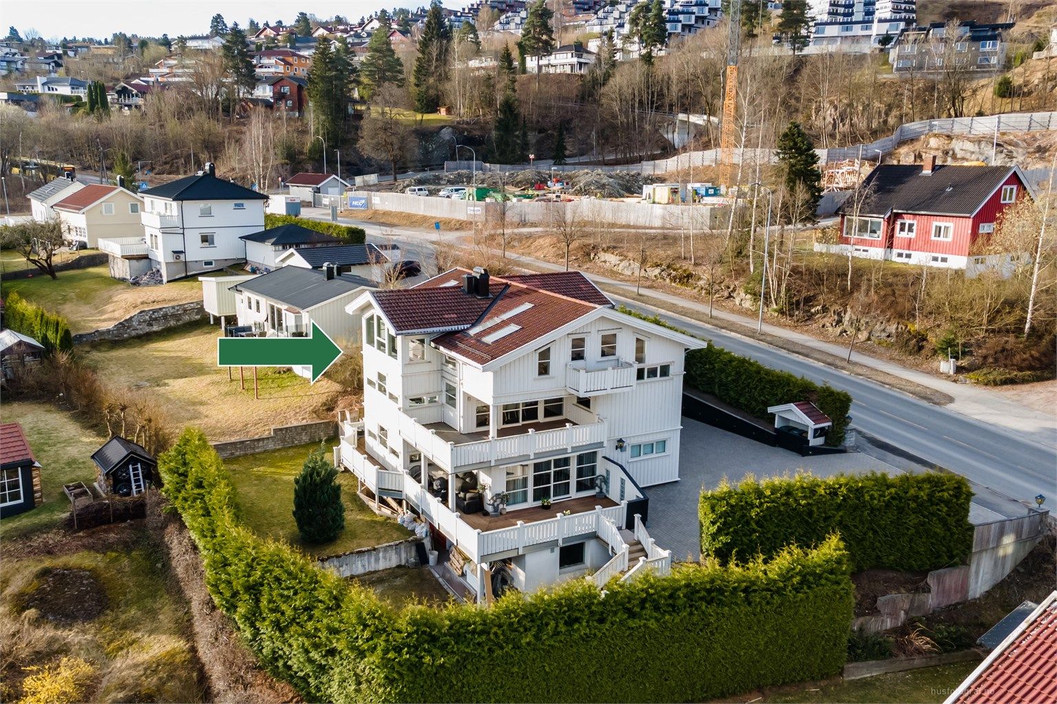 Innbydende og innholdsrik halvpart av tomannsbolig med 2 etasjer. Foto: Haiman Askari/Knipzet AS