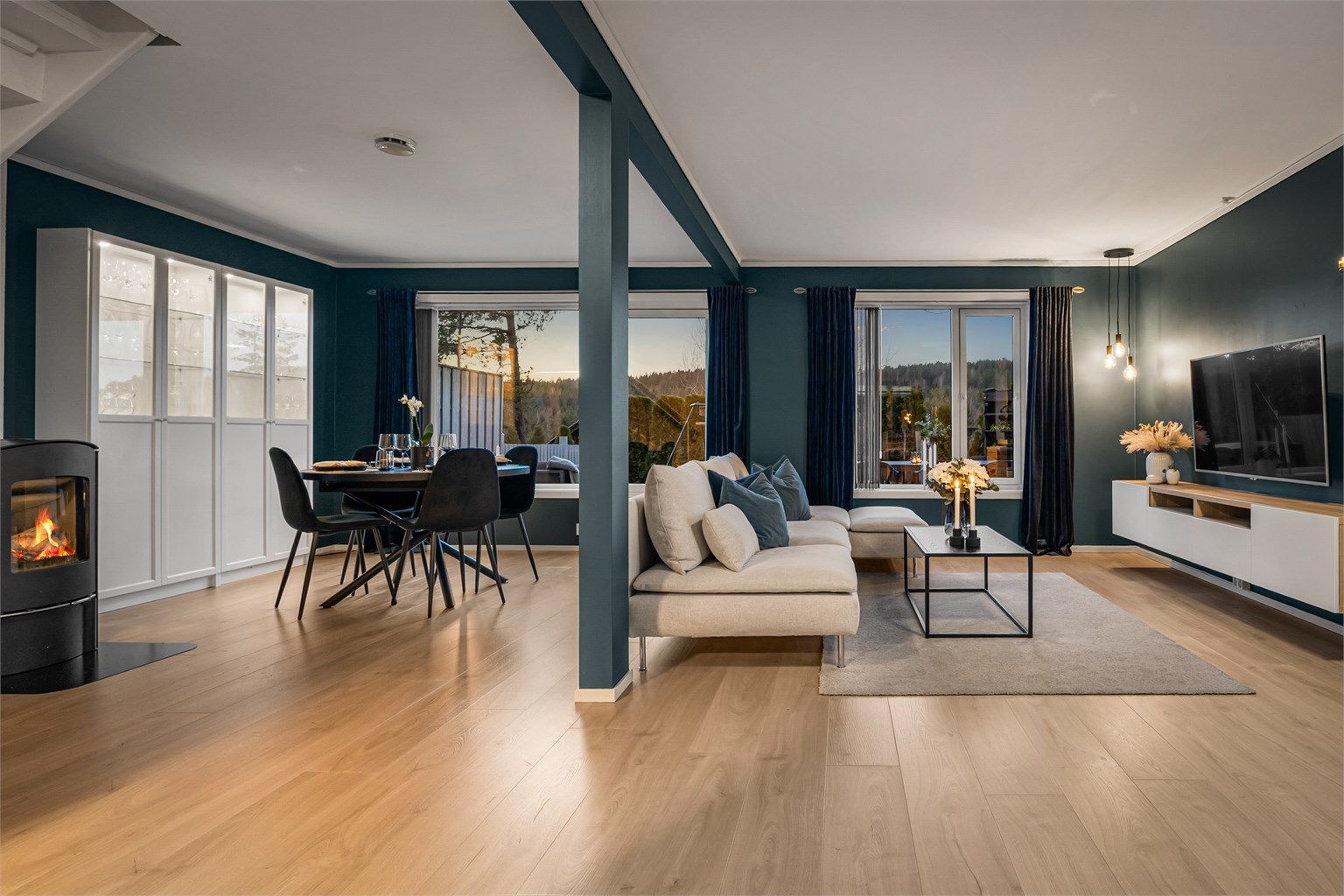 Boligen har gjennomgående moderne overflater og er generelt godt vedlikeholdt
Foto: Stine Prøitz Jørgensen